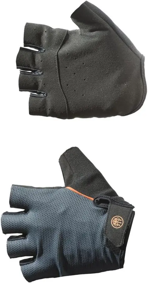 Beretta Pro Mesh Fingerless — Negro y gris · XXL