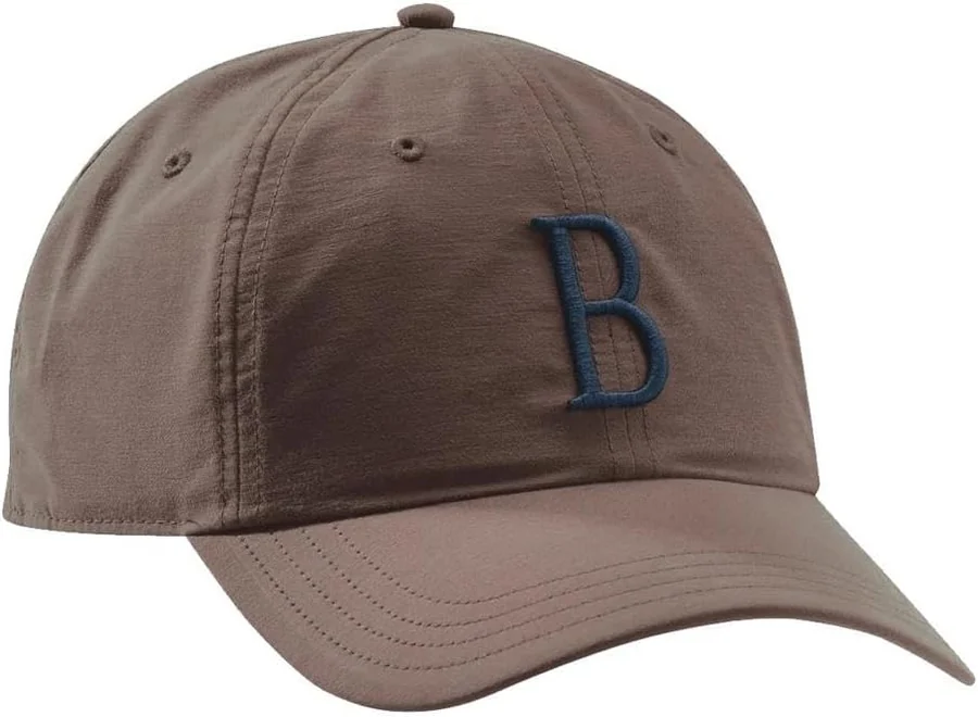 Beretta Big B Cap — Tan & Blue Total Eclipse · OSFA