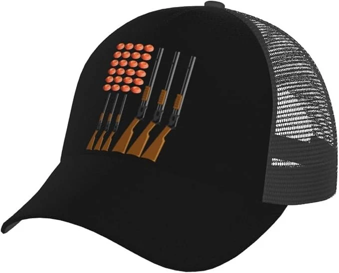 Generic Trap Shooting Skeet American Flag