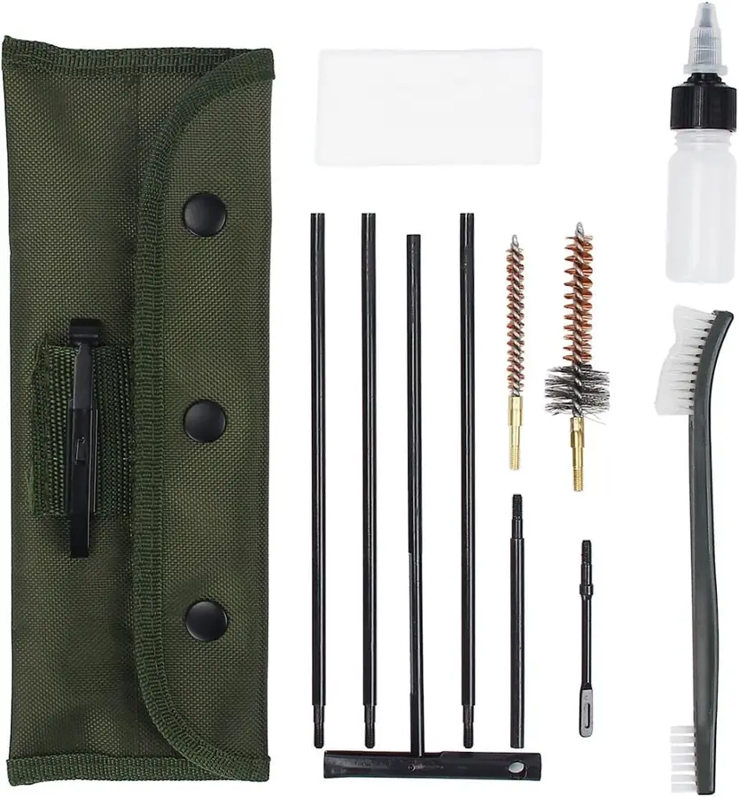 Karriter Kit de limpieza portátil — 5,56 mm / .223 / .22 · con estuche