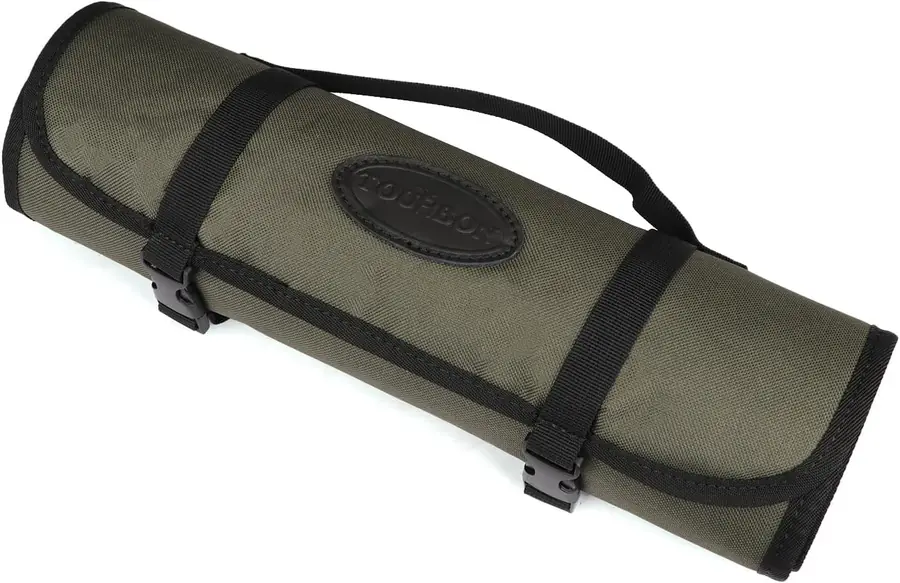 Tourbon Alfombrilla enrollable de limpieza — Con bolsillo para herramientas
