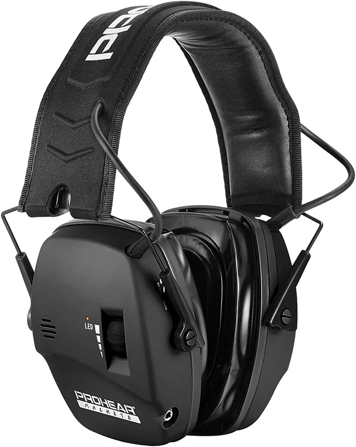 PROHEAR Orejeras electrónicas — Negro