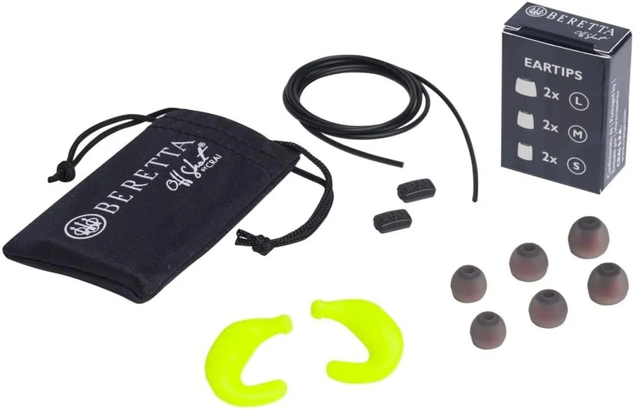 Beretta Mini Headset E2 — Amarillo flúor