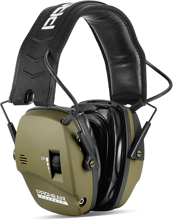PROHEAR Orejeras electrónicas — Verde