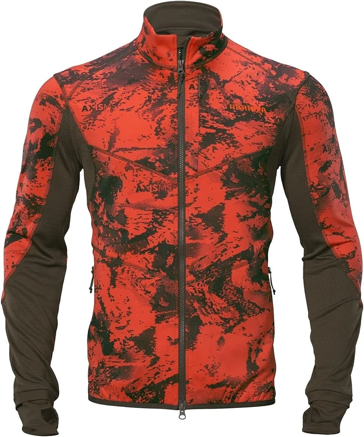 Härkila Wildboar Pro Camo Fleece — Camuflaje naranja
