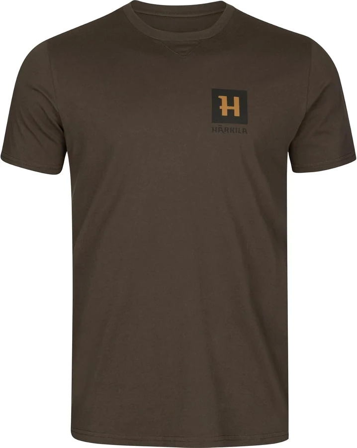 Härkila Gorm S/S T-Shirt — Shadow Brown