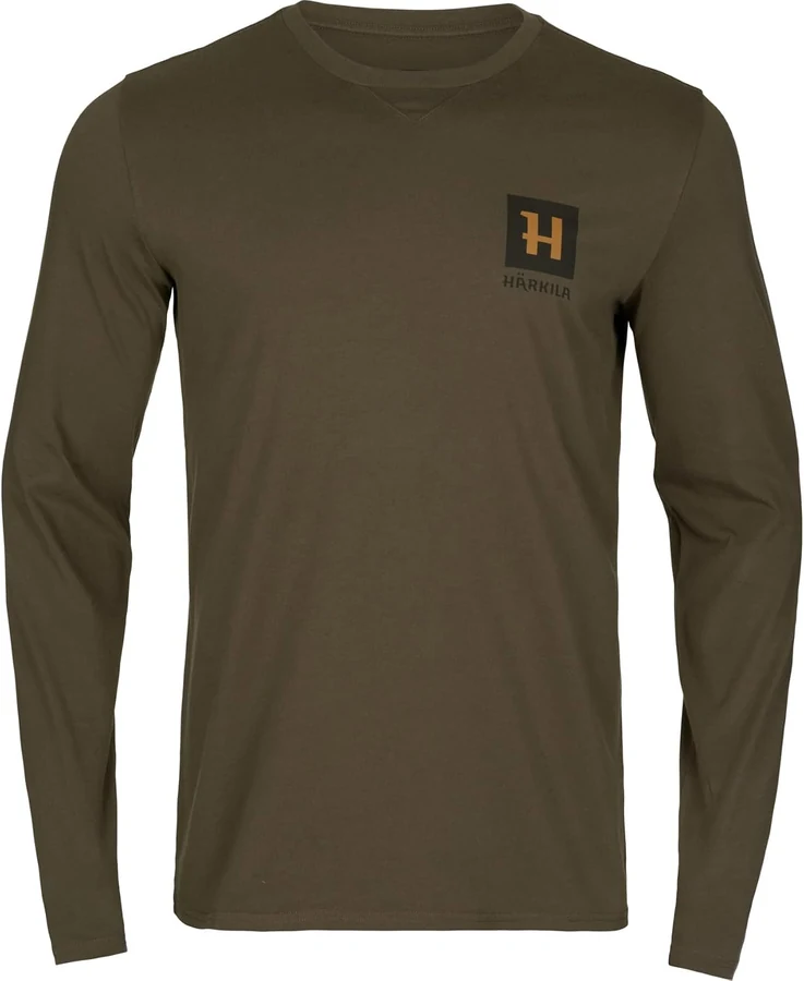 Härkila Gorm L/S T-Shirt — Willow Green