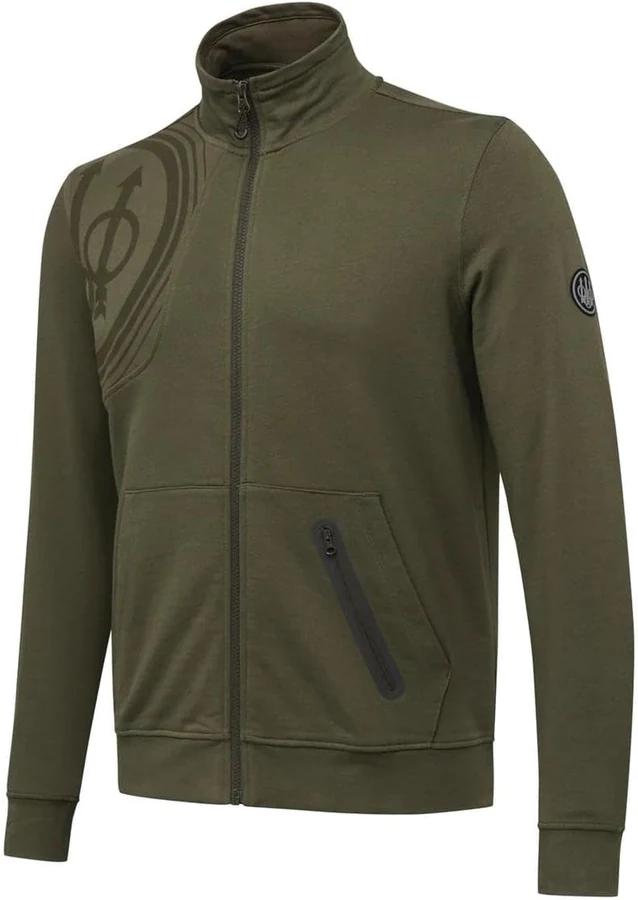 Beretta Corporate Sweater — Green Stone