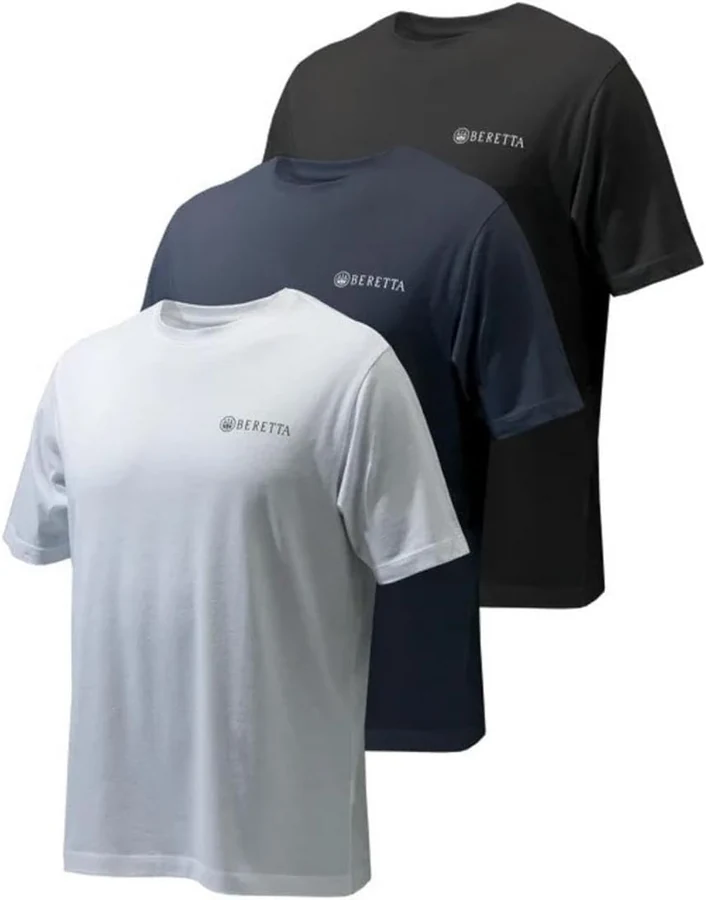 Beretta Set of 3 Corporate TS — Total Eclipse / negro / blanco