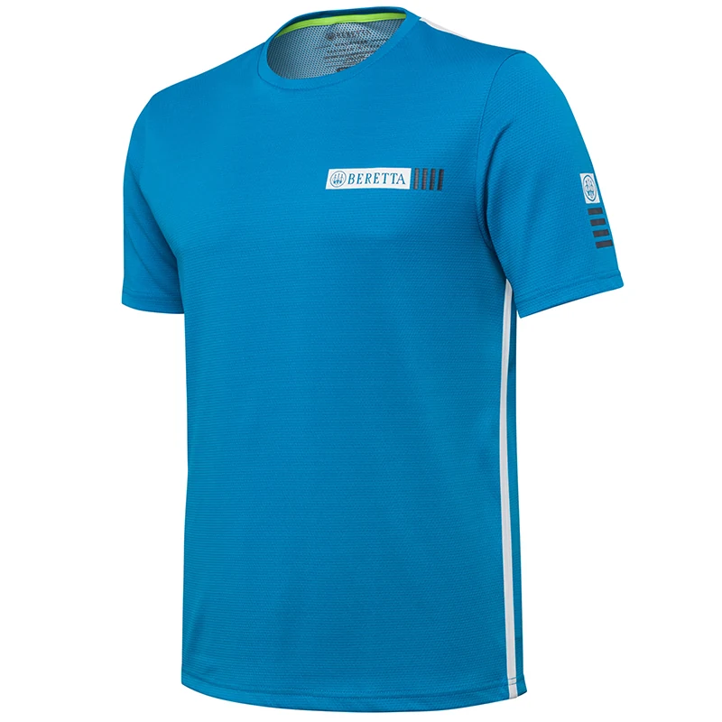 Beretta Stripe T-Shirt — Blue Excell