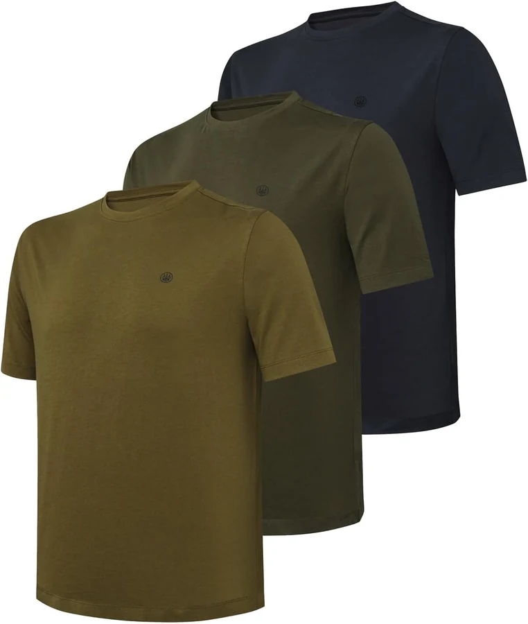 Beretta Set of 3 Corporate TS — Green Stone / Ebony / FDE