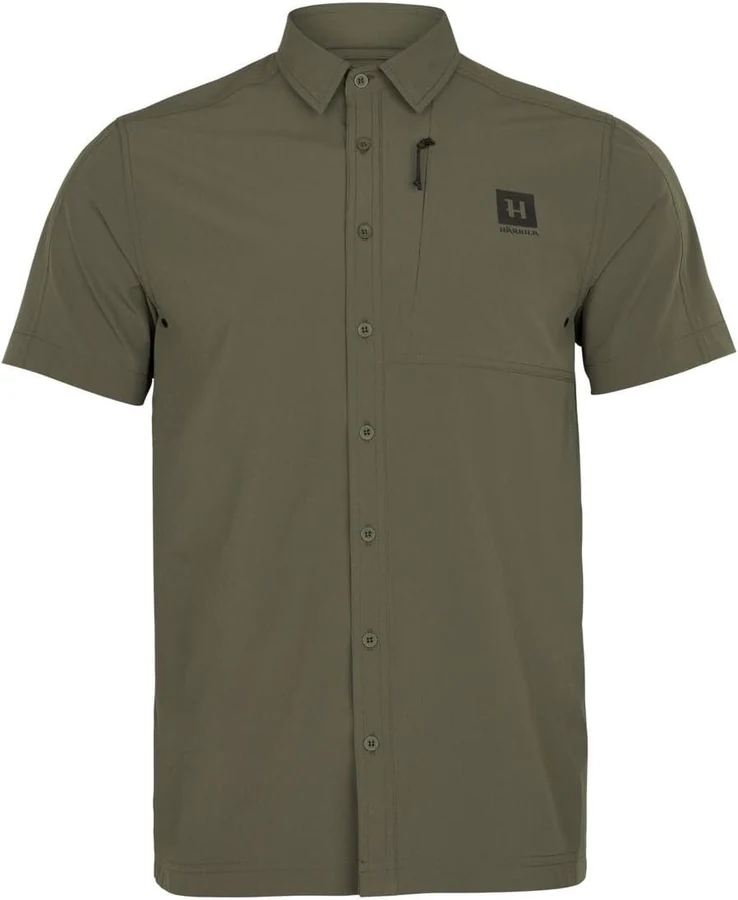 Härkila Trek S/S Shirt — Grape Leaf