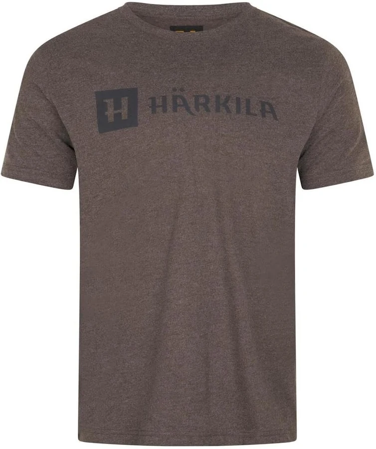 Härkila Identity S/S T-Shirt — Marrón melange